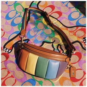 COACH® | Bethany Belt Bag With Rainbow Quilting COACH® | Bethany Belt Bag With Rainbow Quilting