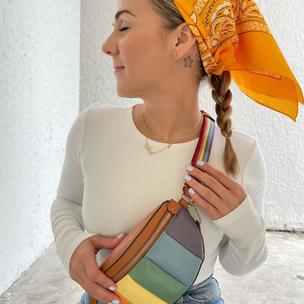 COACH® | Bethany Belt Bag With Rainbow Quilting COACH® | Bethany Belt Bag With Rainbow Quilting