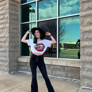 Flying Monkey High Rise Flare Stretch Jean - Women's Jeans