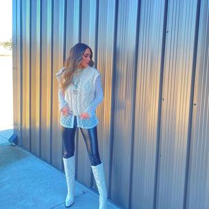 美品☆25AWマルモア☆cable knit vest Irina Cable Knit Gilet