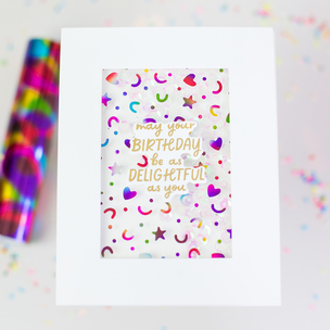 Image from teamspellbinders on 9 Nov 2024 with caption: 🎉 Pop, Fizz, Foil! November’s Glimmer Hot Foil Club is here to make every celebration shine! With the Confetti Burst design, you’ll add an explosion of shimmer to birthday cards, party invites, or any time you want to say "let’s celebrate!" 🥳✨ Because life’s too short for boring cards!
Join the club 🔗https://bit.ly/glimmerclub
#spellbindersclubkits #neverstopmaking #glimmer #hotfoiling