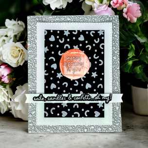 Image from teamspellbinders on 9 Nov 2024 with caption: 🎉 Pop, Fizz, Foil! November’s Glimmer Hot Foil Club is here to make every celebration shine! With the Confetti Burst design, you’ll add an explosion of shimmer to birthday cards, party invites, or any time you want to say "let’s celebrate!" 🥳✨ Because life’s too short for boring cards!
Join the club 🔗https://bit.ly/glimmerclub
#spellbindersclubkits #neverstopmaking #glimmer #hotfoiling