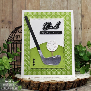 Image from sherigilson on 14 Mar 2025 with caption: teamspellbinders March 2025 Club Kits are now available! I created a Father’s Day card featuring the NEW Glimmer Hot Foil of the Month & Small Die of the Month. Clickable links to BLOG POST and to SHOP/SUBSCRIBE in my profile.⛳️
#teamspellbinders #spellbinders #spellbinderspaperarts #spellbindersclubkits #newrelease #glimmerhotfoilofthemonth #smalldieofthemonth #dieofthemonth #dadcards #golfcards #masculinecard #fathersdaycard #diecutting #glimmerhotfoilsystem #neverstopmaking #linktobloginprofile #linktoshopinprofile
