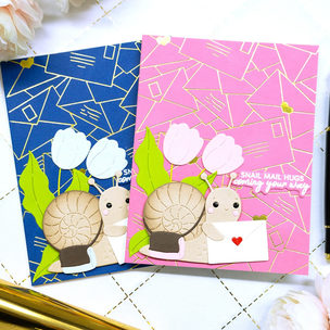 Image from flavia_cavalieri on 9 Apr 2025 with caption: Hello crafters! Today's note cards are featuring teamspellbinders April 2025 Small Die Club! So cute! head over my blog for more inspiration and have fun creating!⁠
⁠
#Spellbinders #neverstopmaking #glimmerhotfoilsystem  #spellbinders #SpellbindersClubKits #sharehandmadekindness #handmadecards #cardmakingideas #papercrafts #feitoamao #arte #scrapbooking #arteempapel #criatividade #ideias #artesanal #handmade #crafts